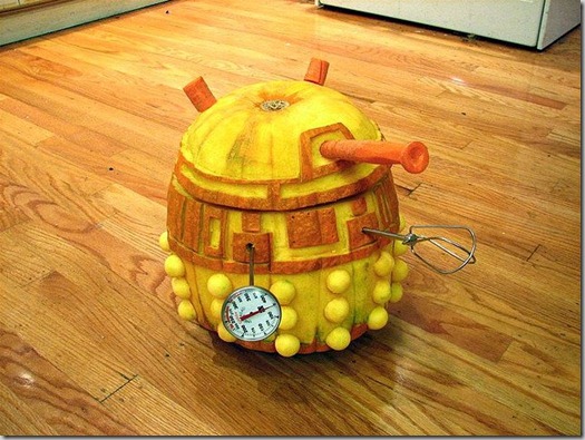 dalek pumpkin